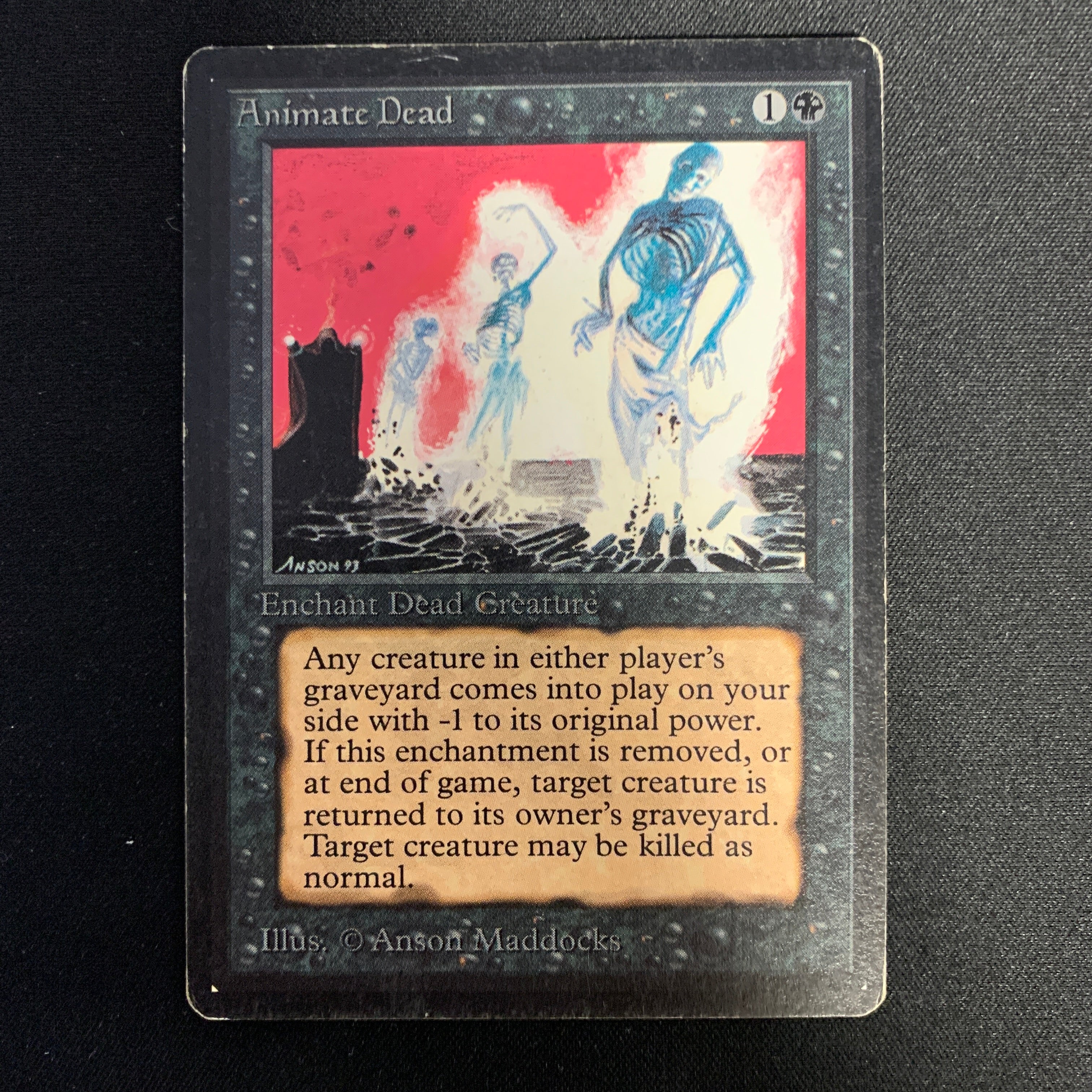 MTG Singles - Animate Dead - Beta -