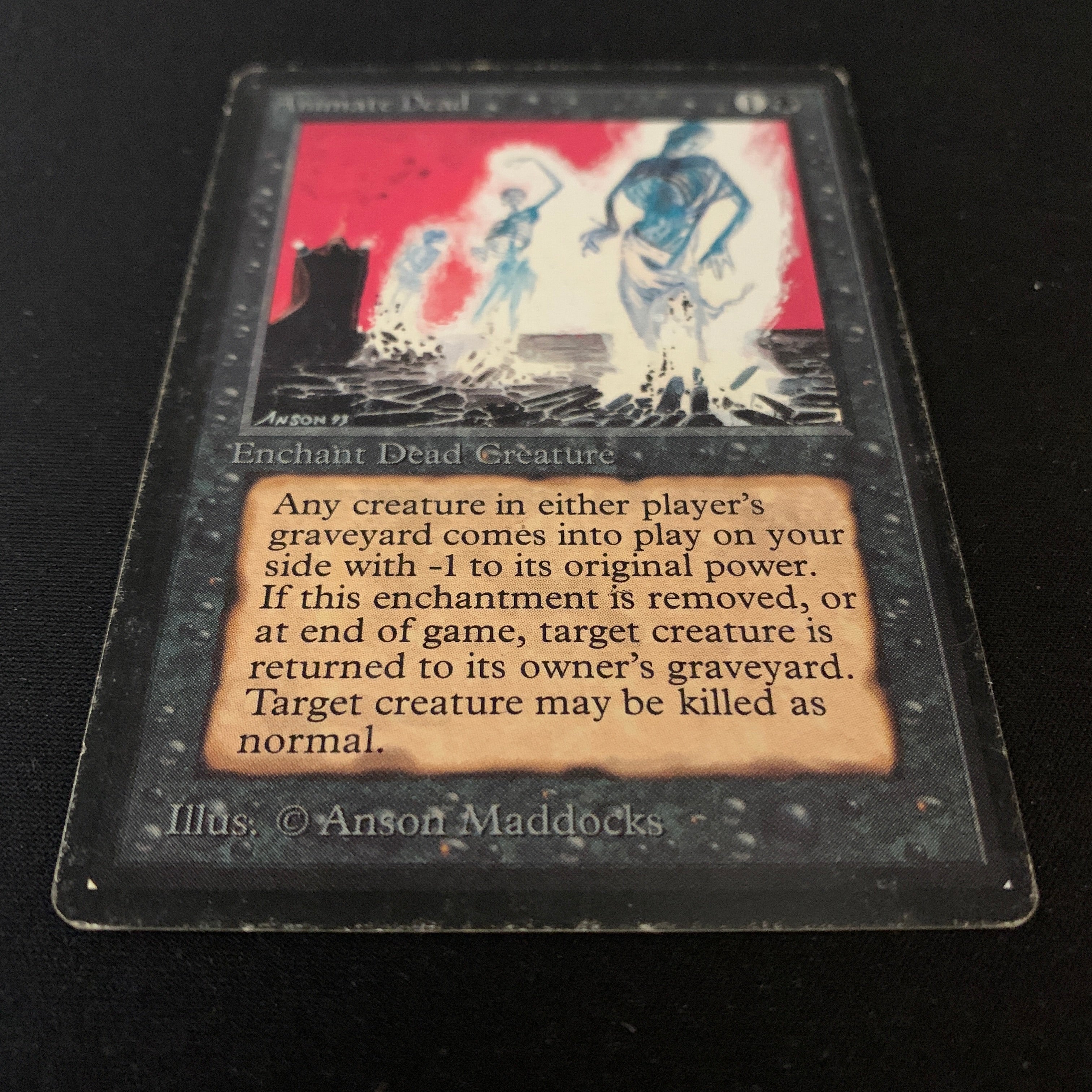 MTG Singles - Animate Dead - Beta -