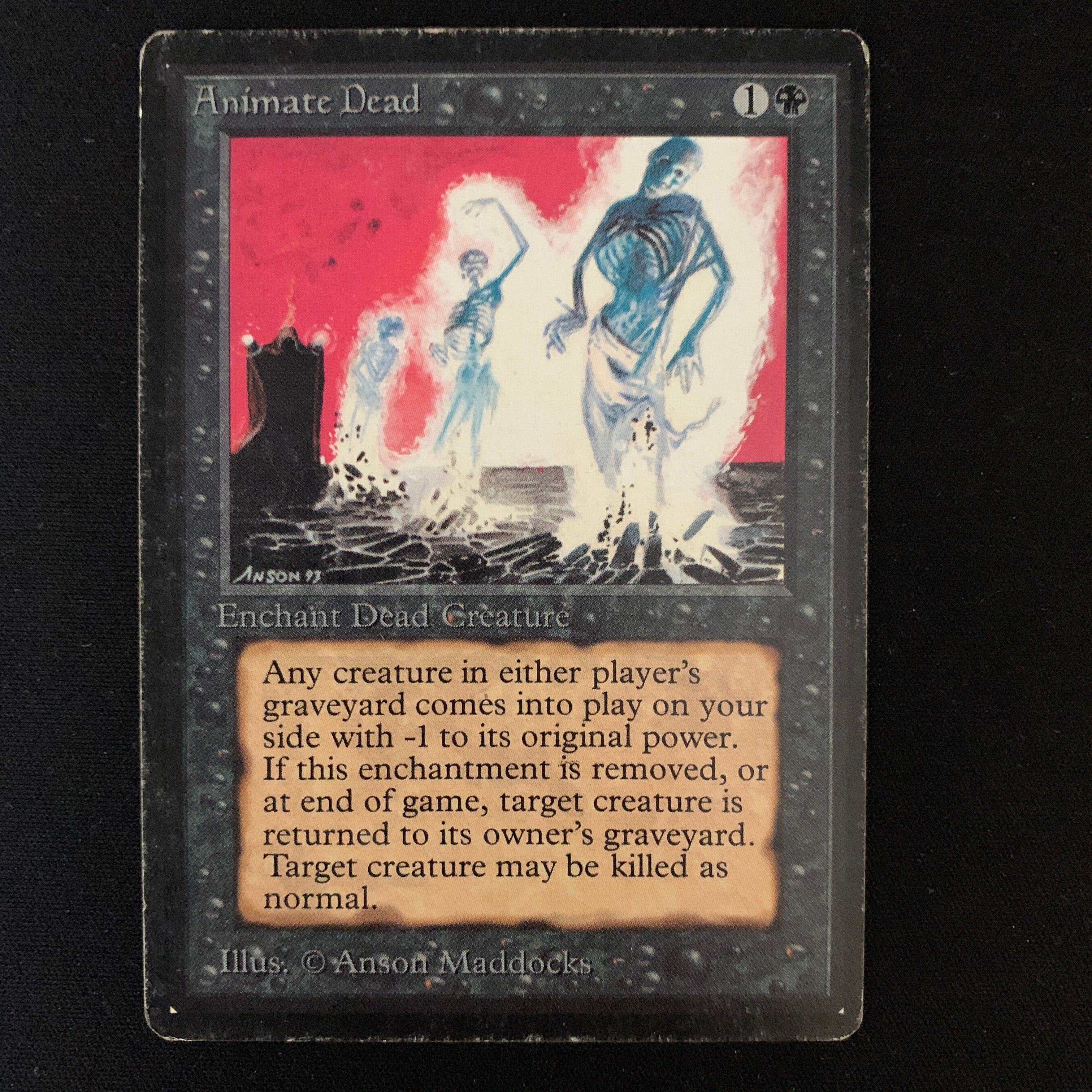 MTG Singles - Animate Dead - Beta -