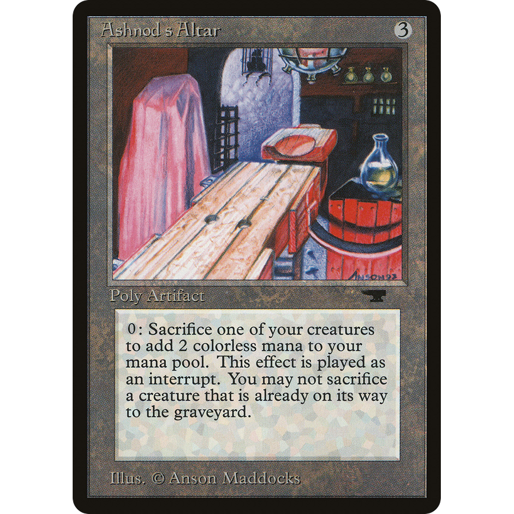 MTG Singles - Ashnod's Altar - Antiquities - NM