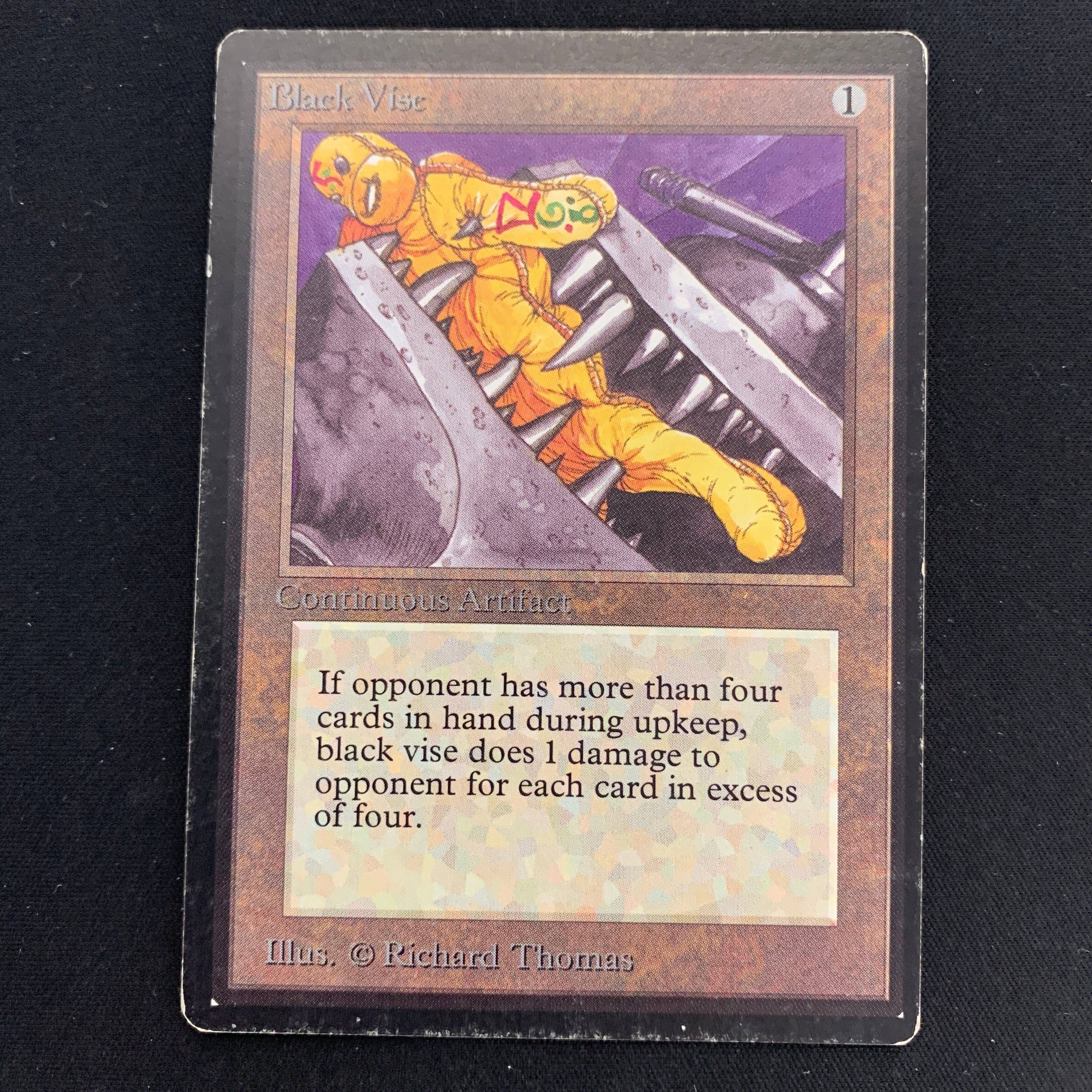 MTG Singles - Black Vise - Beta -