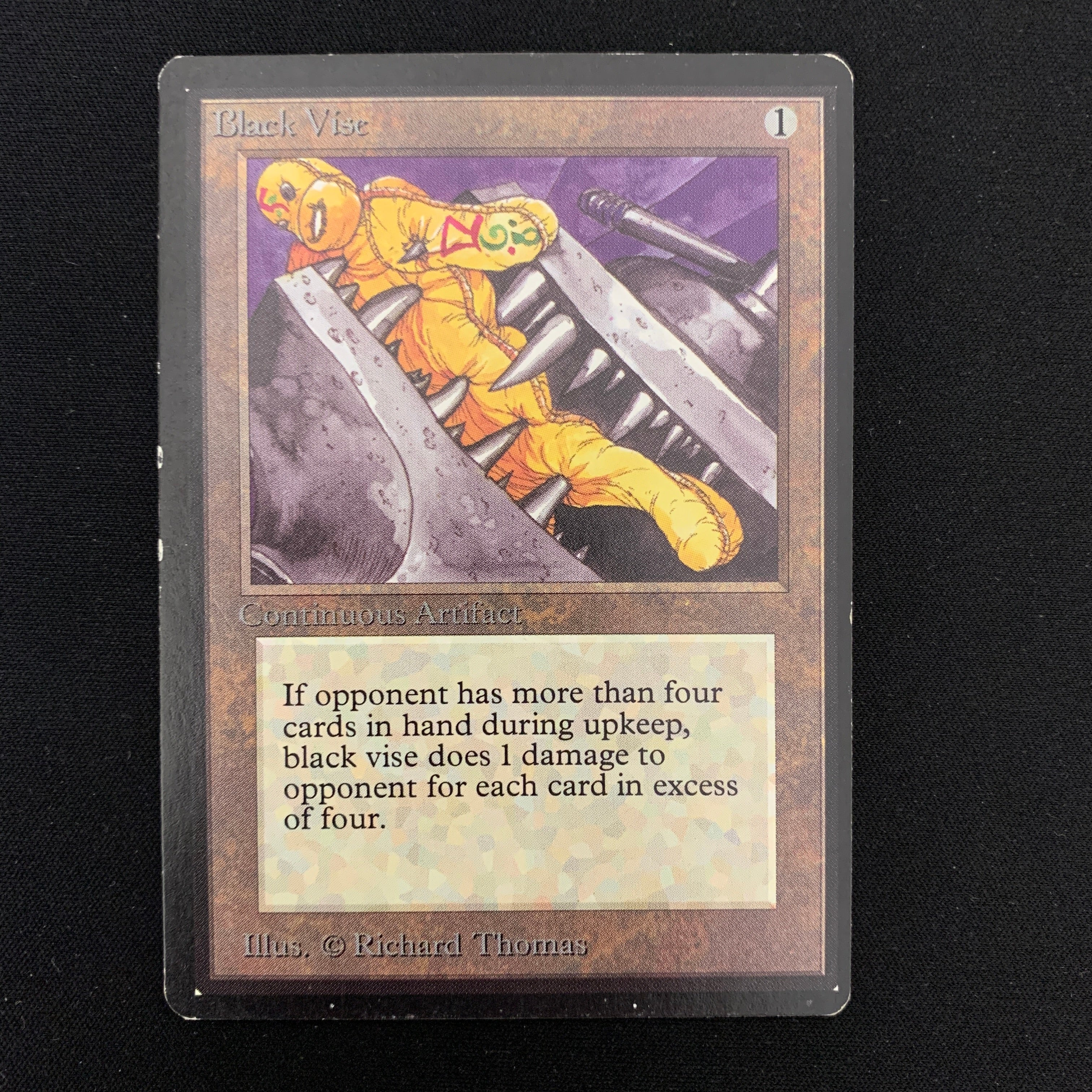 MTG Singles - Black Vise - Beta -