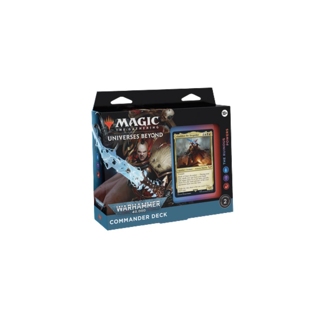 MTG Sealed Product - Warhammer 40,000 Commander Commander Deck The Ruinous Powers - English