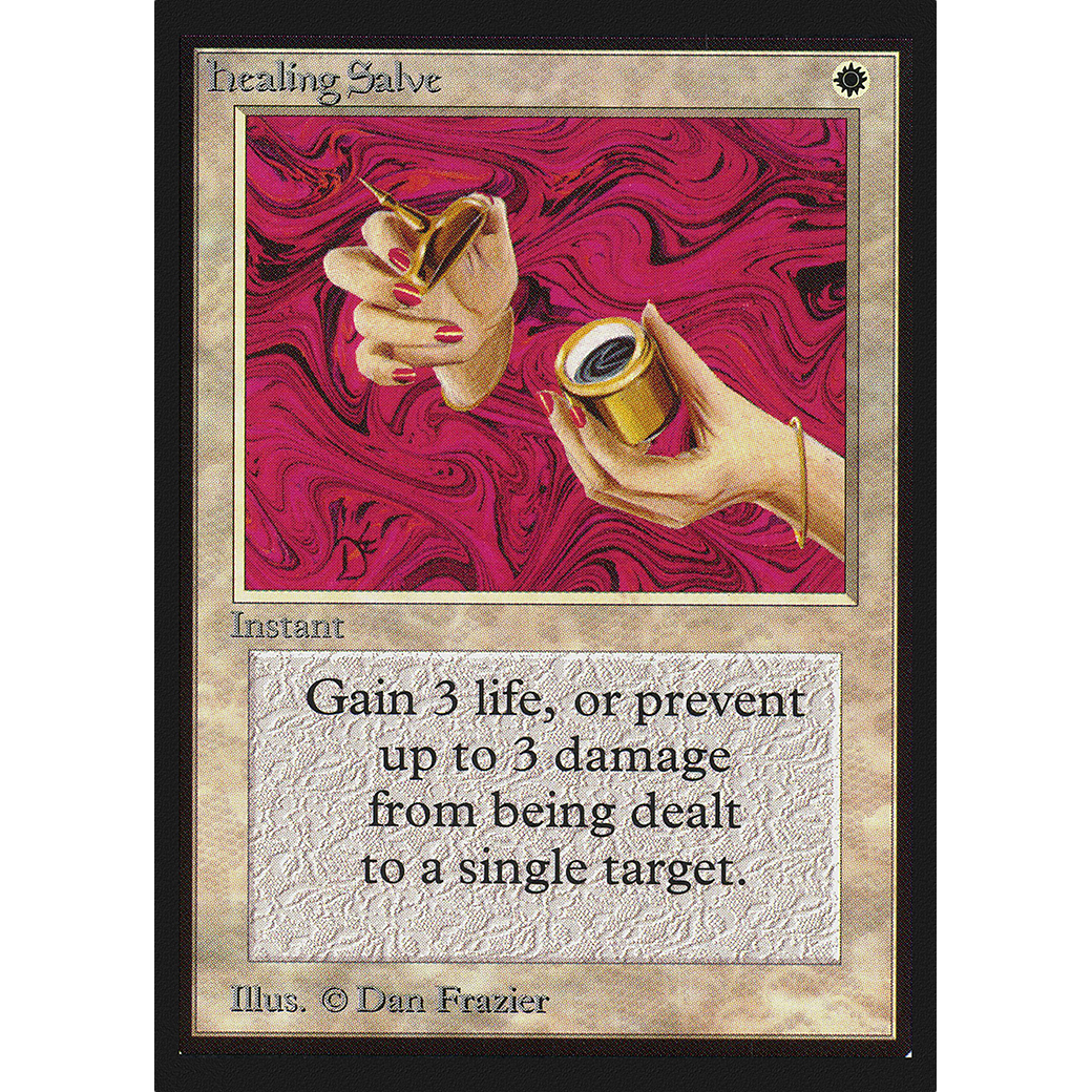 MTG Singles - Healing Salve - Collectors' Edition - Regular
