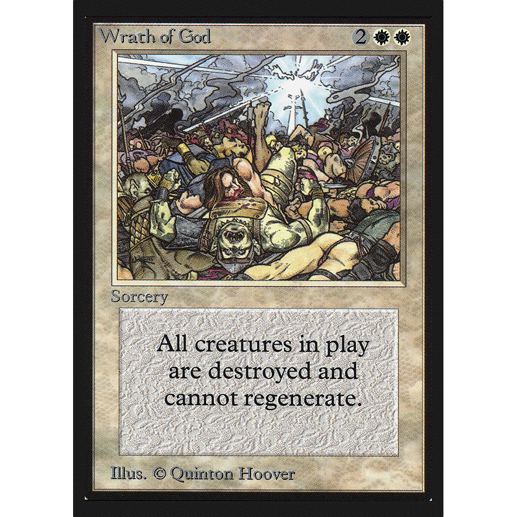 MTG Singles - Wrath of God - Collectors' Edition - Regular