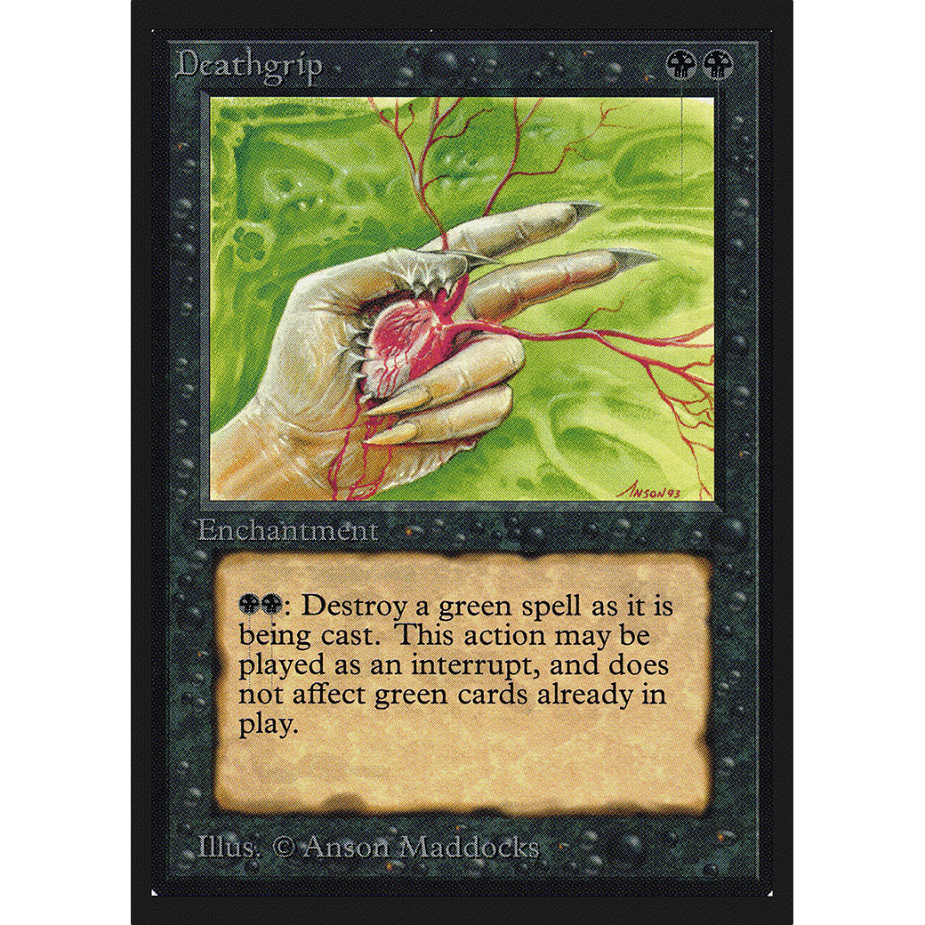MTG Singles - Deathgrip - Collectors' Edition - Regular