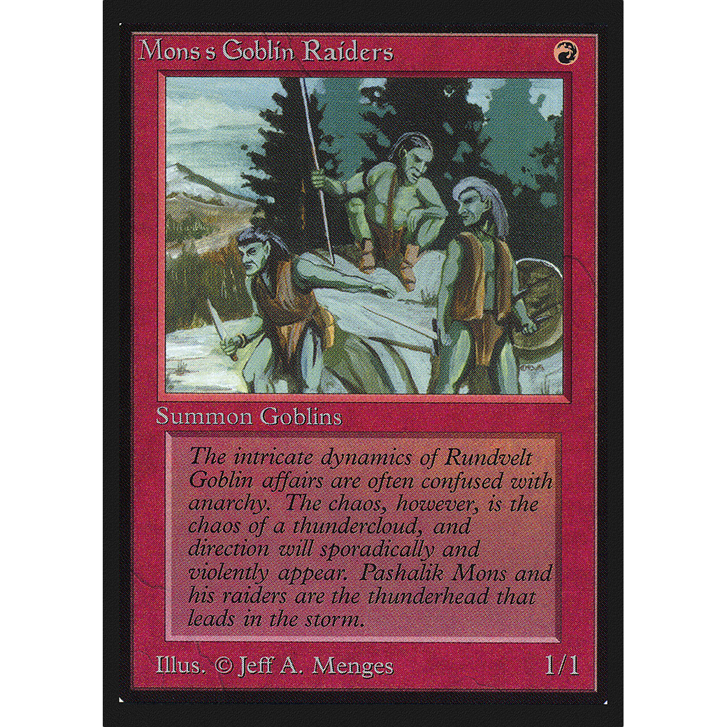MTG Singles - Mons's Goblin Raiders - Collectors' Edition - Regular