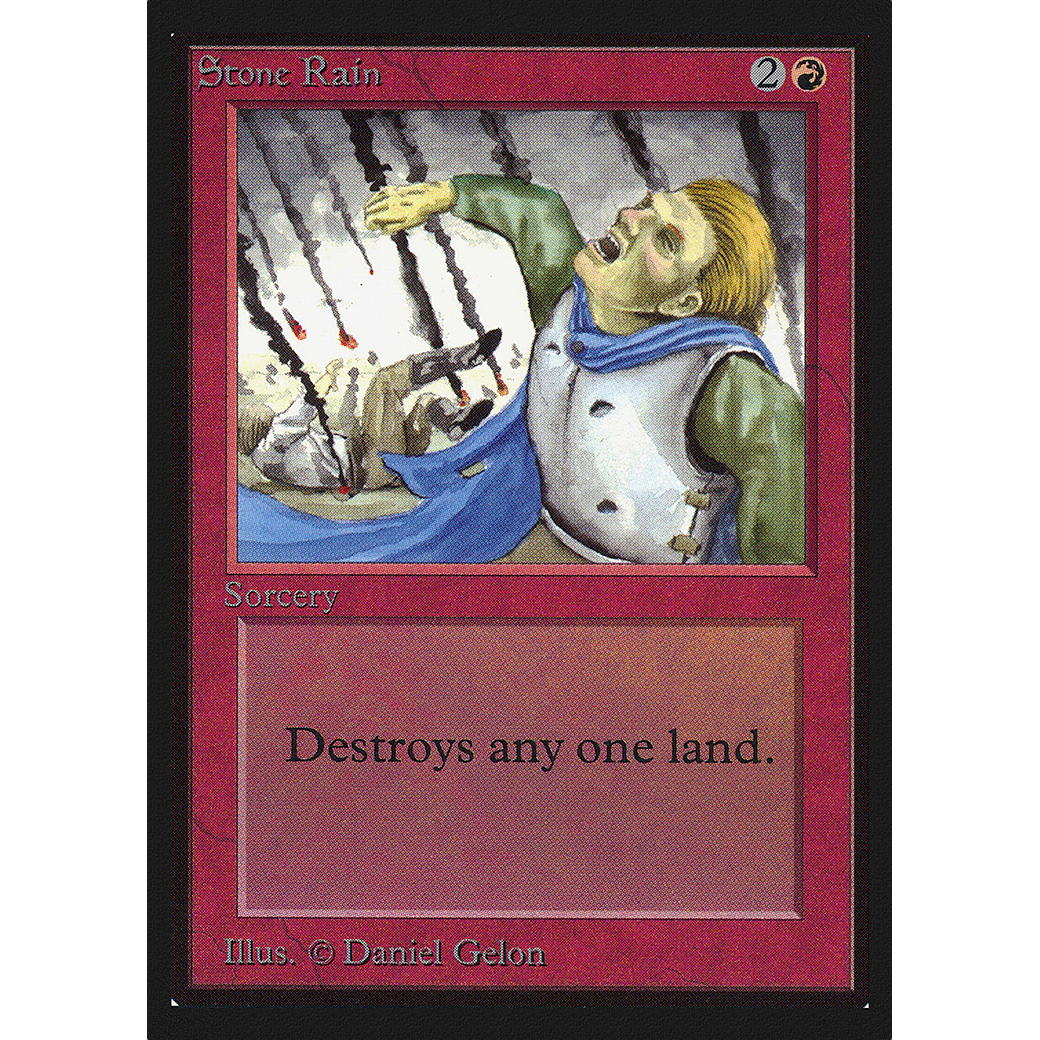 MTG Singles - Stone Rain - Collectors' Edition - Regular