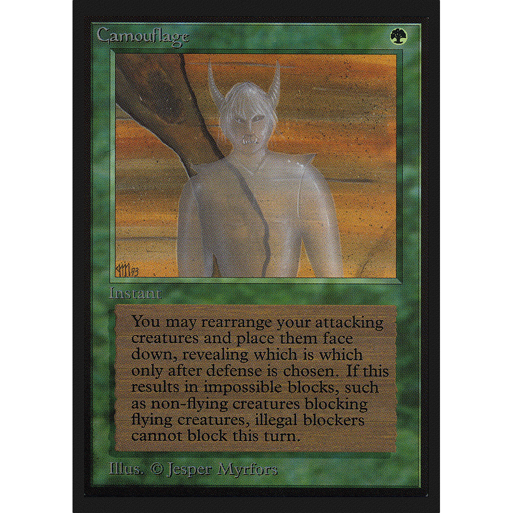 MTG Singles - Camouflage - Collectors' Edition - Regular