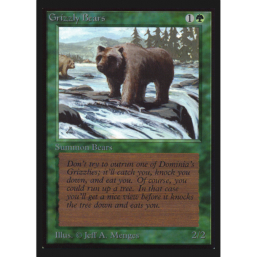 MTG Singles - Grizzly Bears - Collectors' Edition - Regular