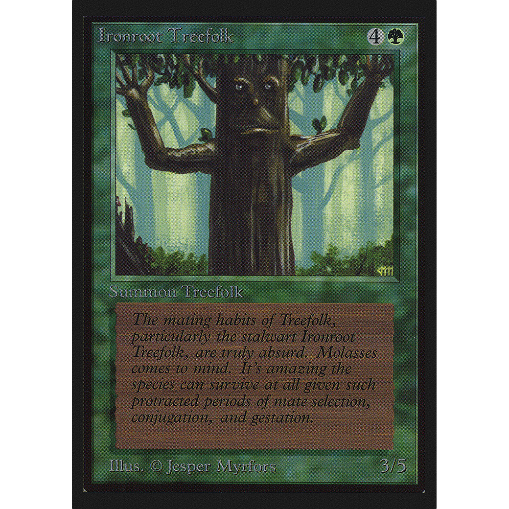 MTG Singles - Ironroot Treefolk - Collectors' Edition - Regular