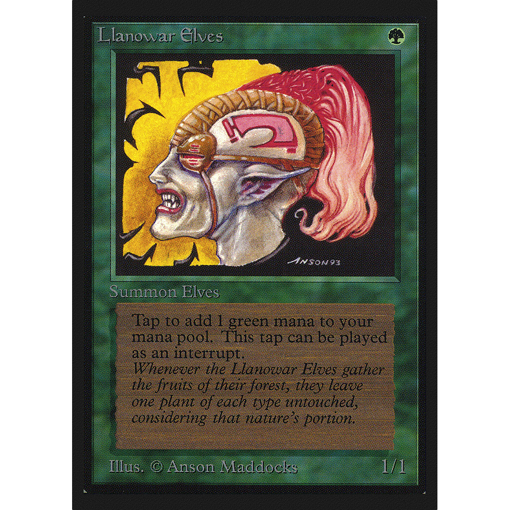 MTG Singles - Llanowar Elves - Collectors' Edition - Regular
