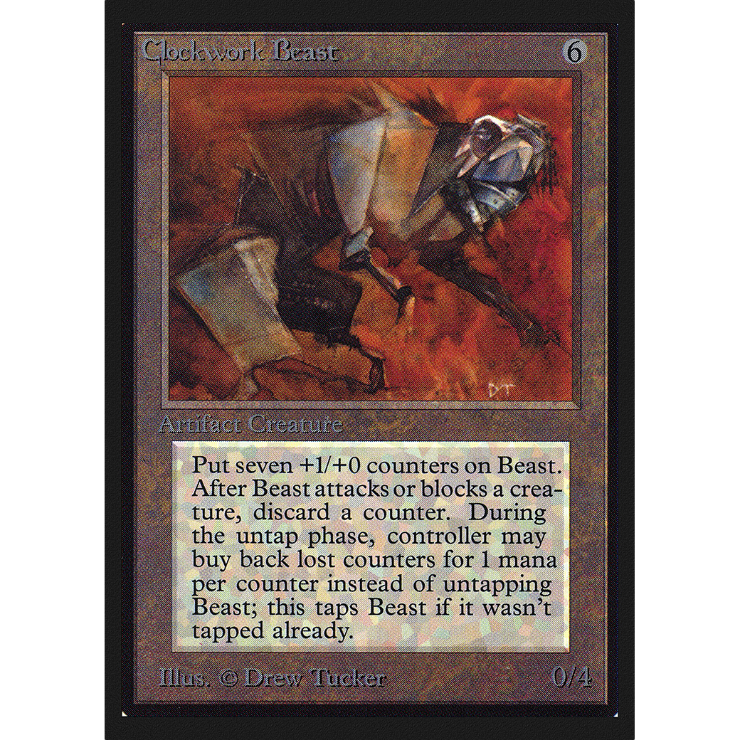 MTG Singles - Clockwork Beast - Collectors' Edition - Regular