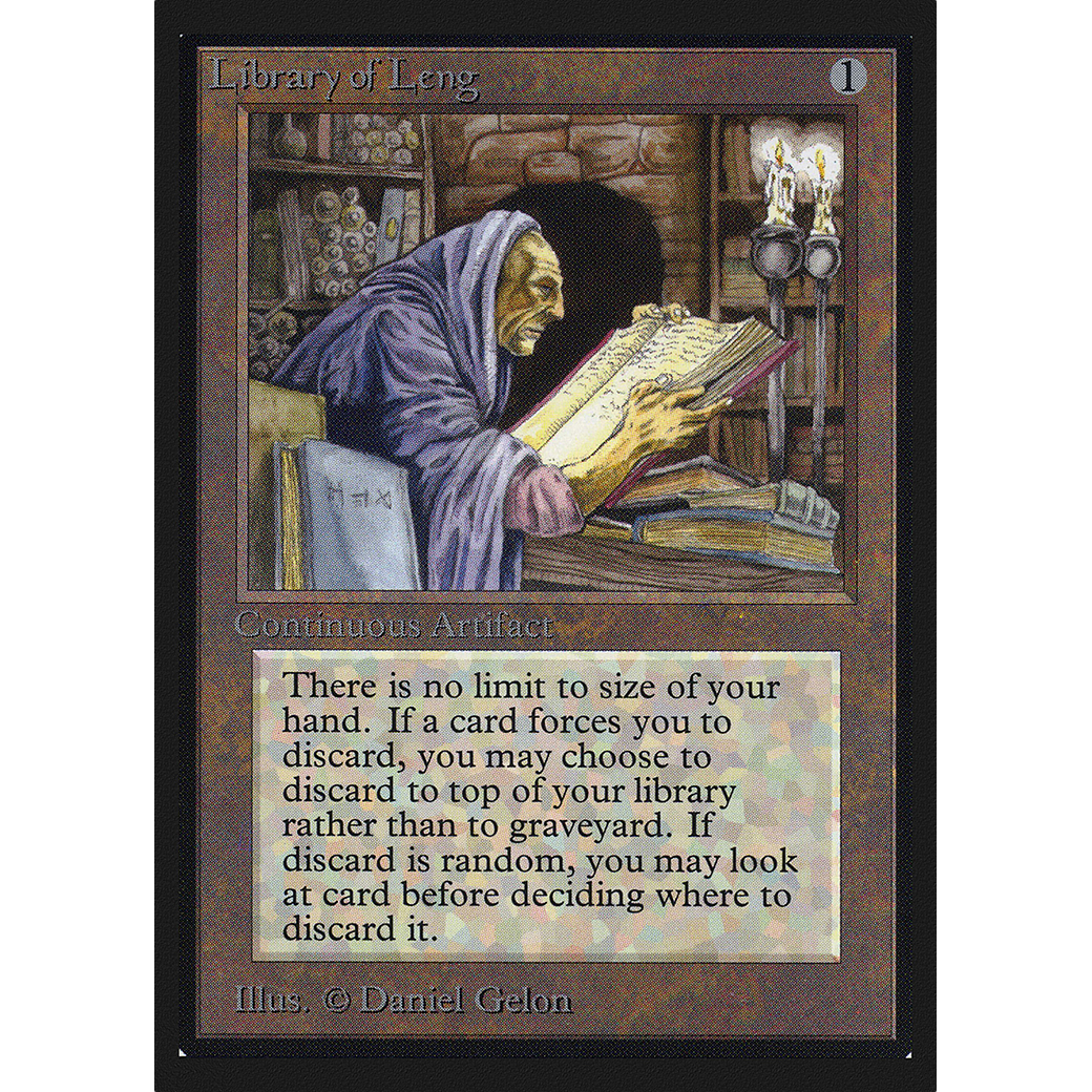 MTG Singles - Library of Leng - Collectors' Edition - Regular