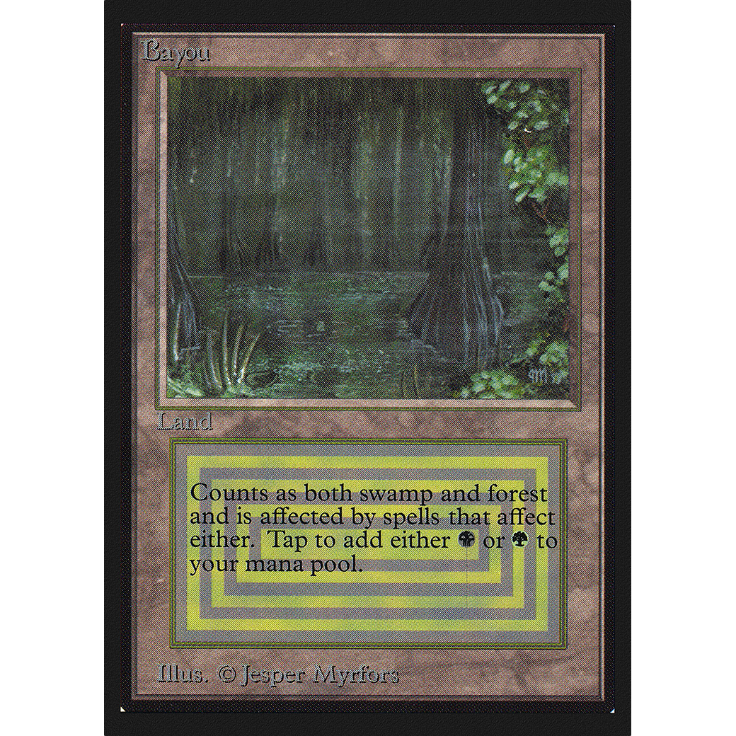 MTG Singles - Bayou - Collectors' Edition -