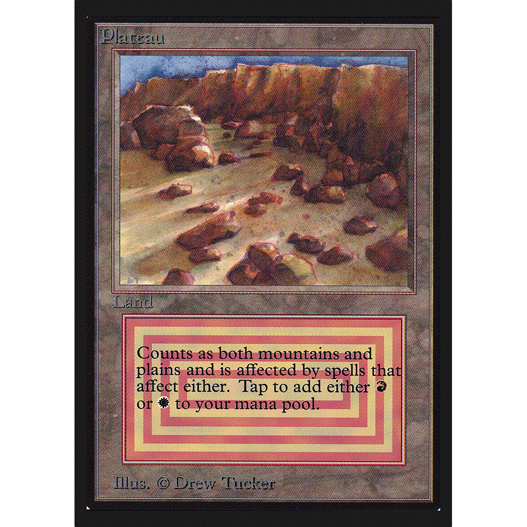 MTG Singles - Plateau - Collectors' Edition -