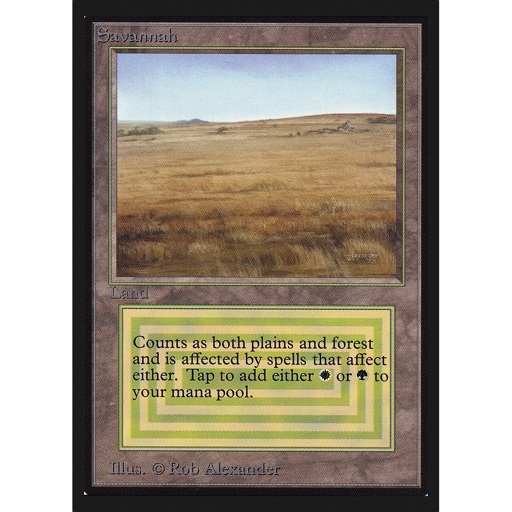 MTG Singles - Savannah - Collectors' Edition -