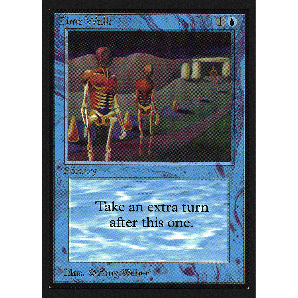 MTG Singles - Time Walk - International Edition -