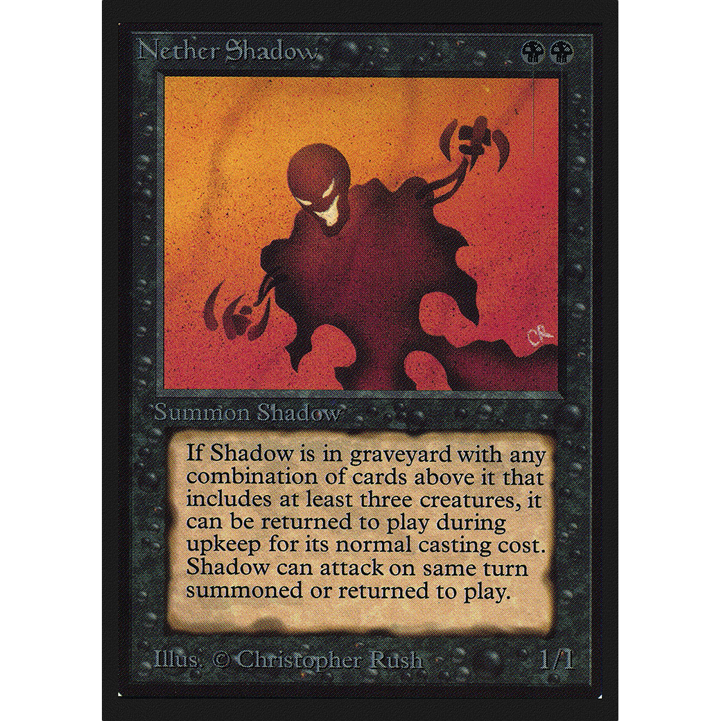 MTG Singles - Nether Shadow - International Edition - Regular