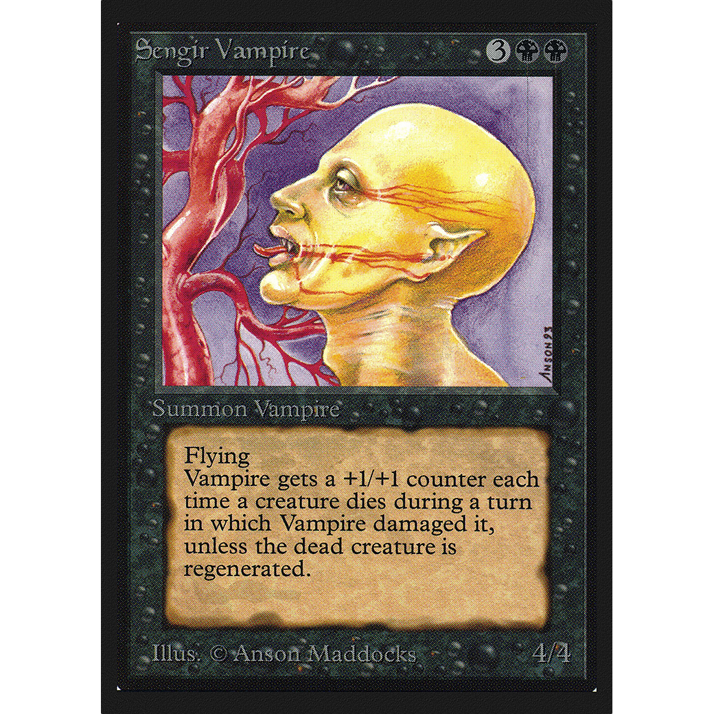MTG Singles - Sengir Vampire - International Edition - Regular