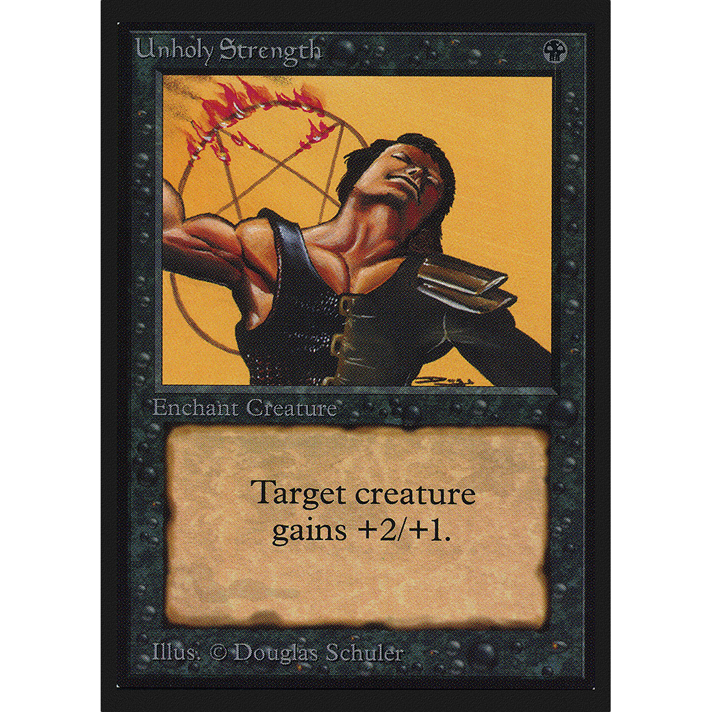 MTG Singles - Unholy Strength - International Edition - Regular