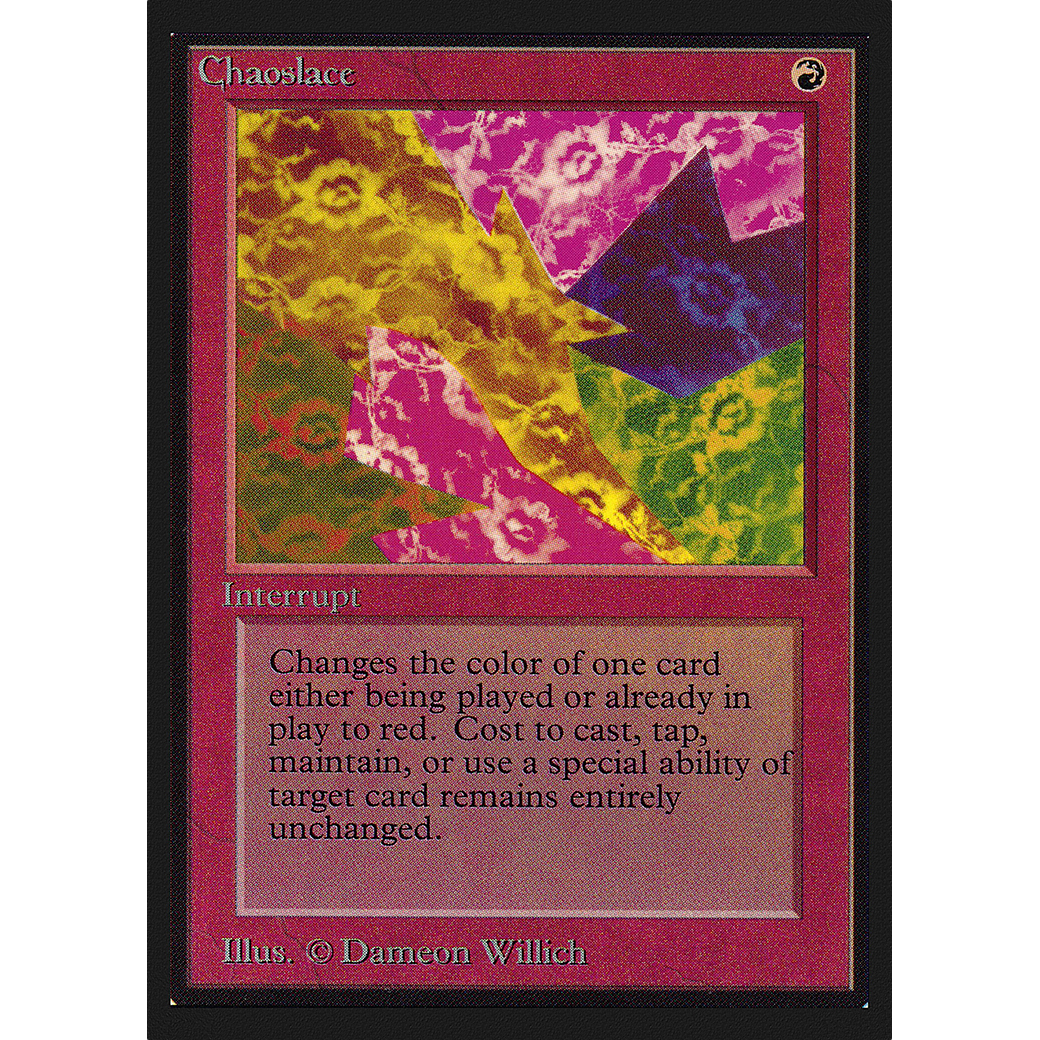 MTG Singles - Chaoslace - International Edition - Regular