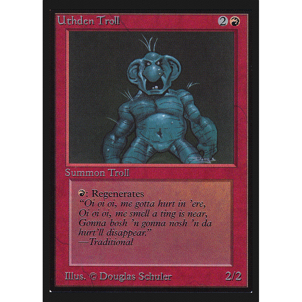 MTG Singles - Uthden Troll - International Edition - Regular