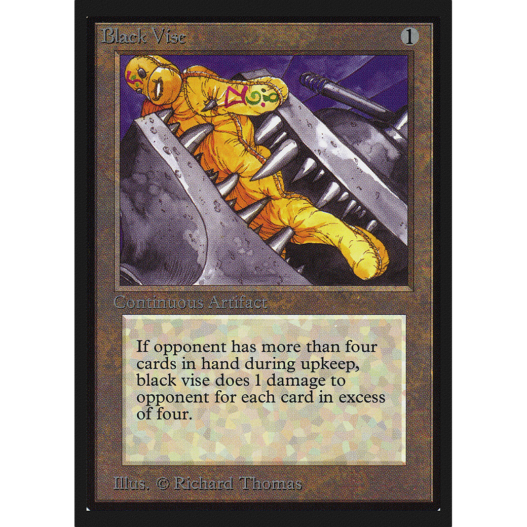 MTG Singles - Black Vise - International Edition - Regular