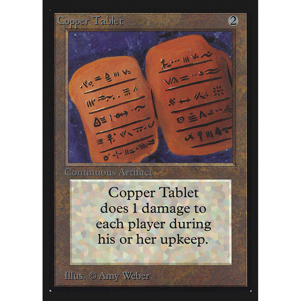 MTG Singles - Copper Tablet - International Edition - Regular