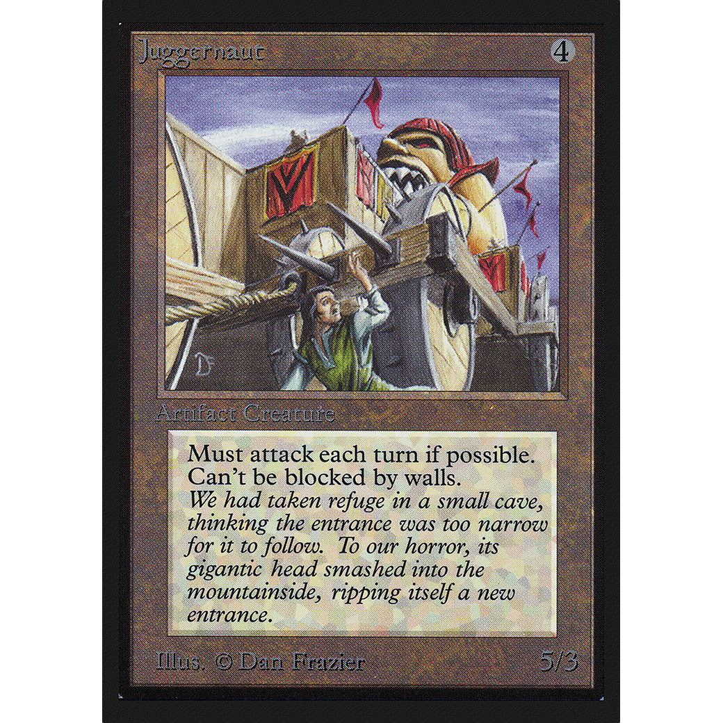 MTG Singles - Juggernaut - International Edition - Regular