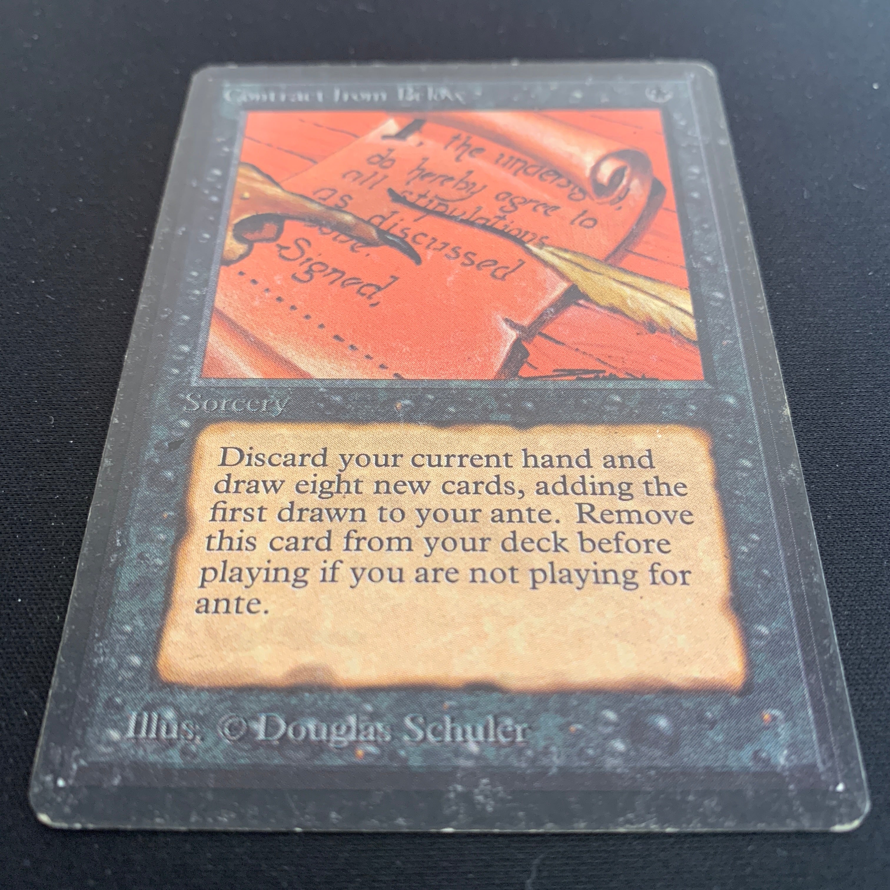 MTG Singles - Contract from Below - Beta -
