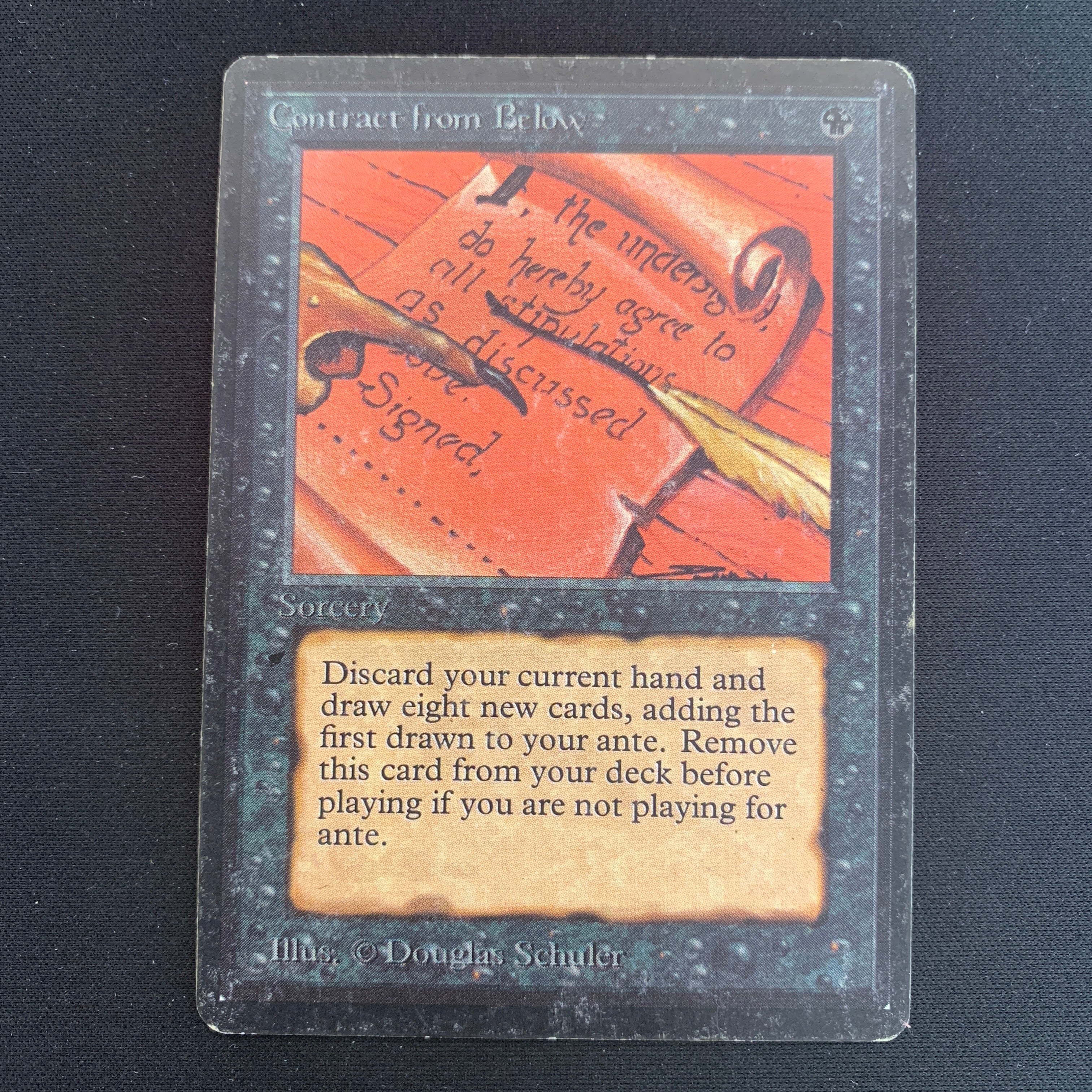 MTG Singles - Contract from Below - Beta -