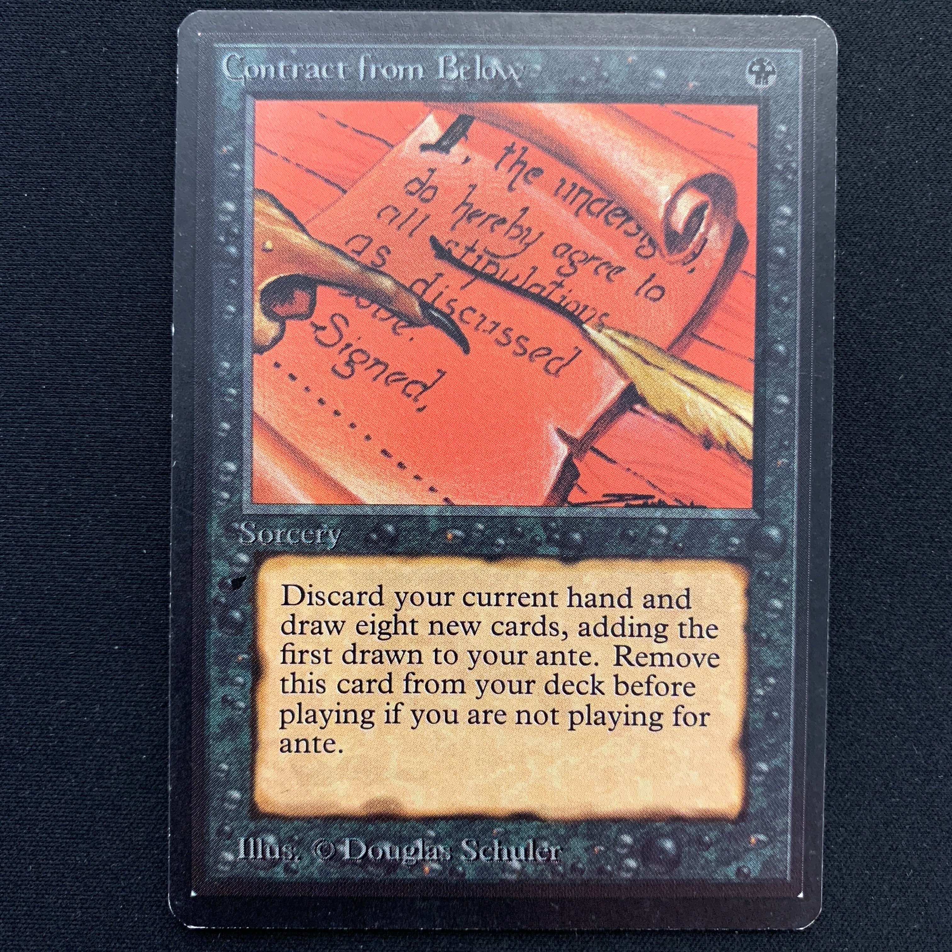 MTG Singles - Contract from Below - Beta -