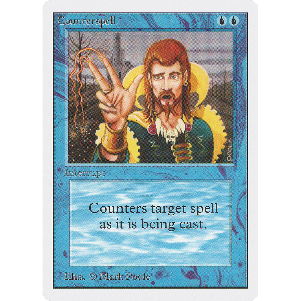 MTG Singles - Counterspell - Unlimited - NM