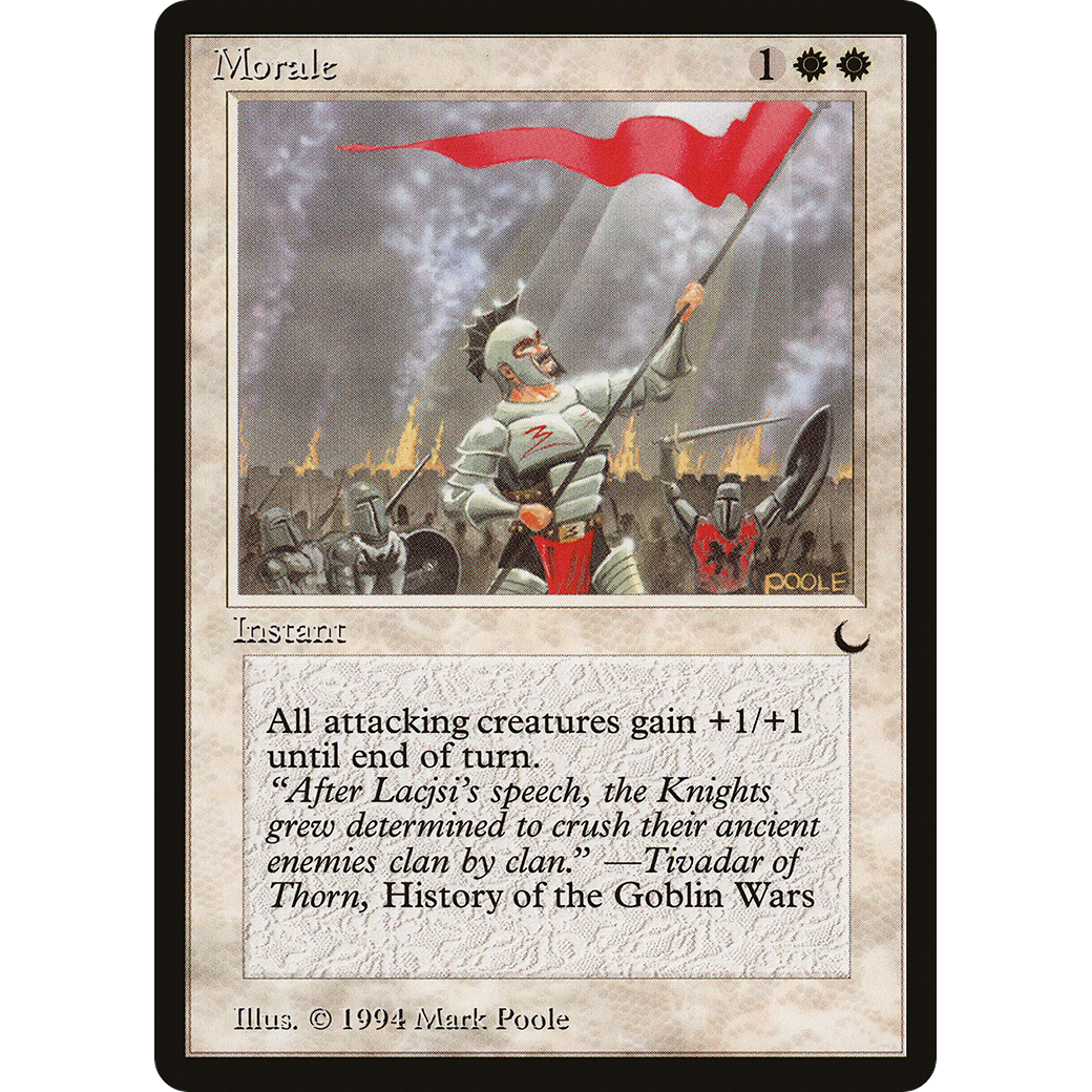 MTG Singles - Morale - The Dark - Regular