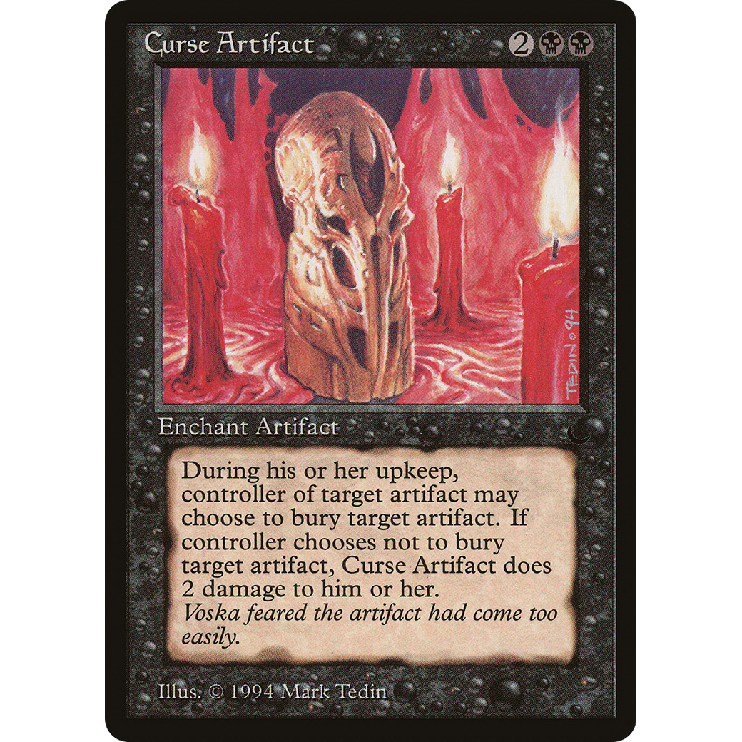 MTG Singles - Curse Artifact - The Dark - Regular
