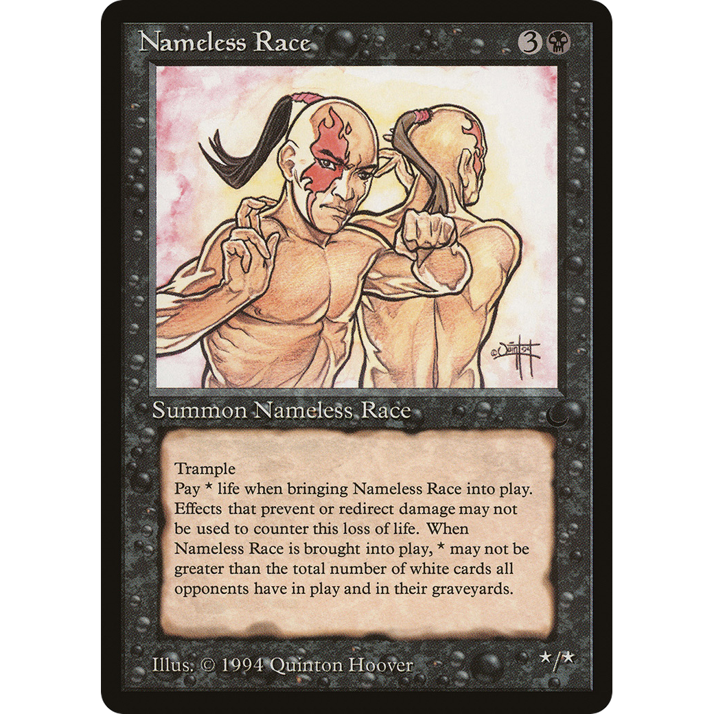MTG Singles - Nameless Race - The Dark - Regular