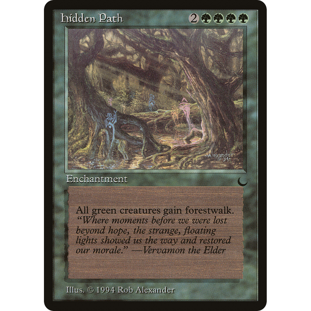 MTG Singles - Hidden Path - The Dark - Regular