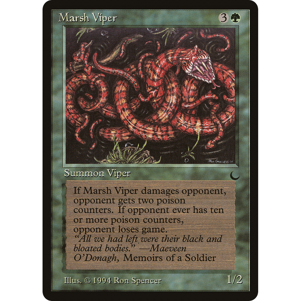 MTG Singles - Marsh Viper - The Dark - Regular