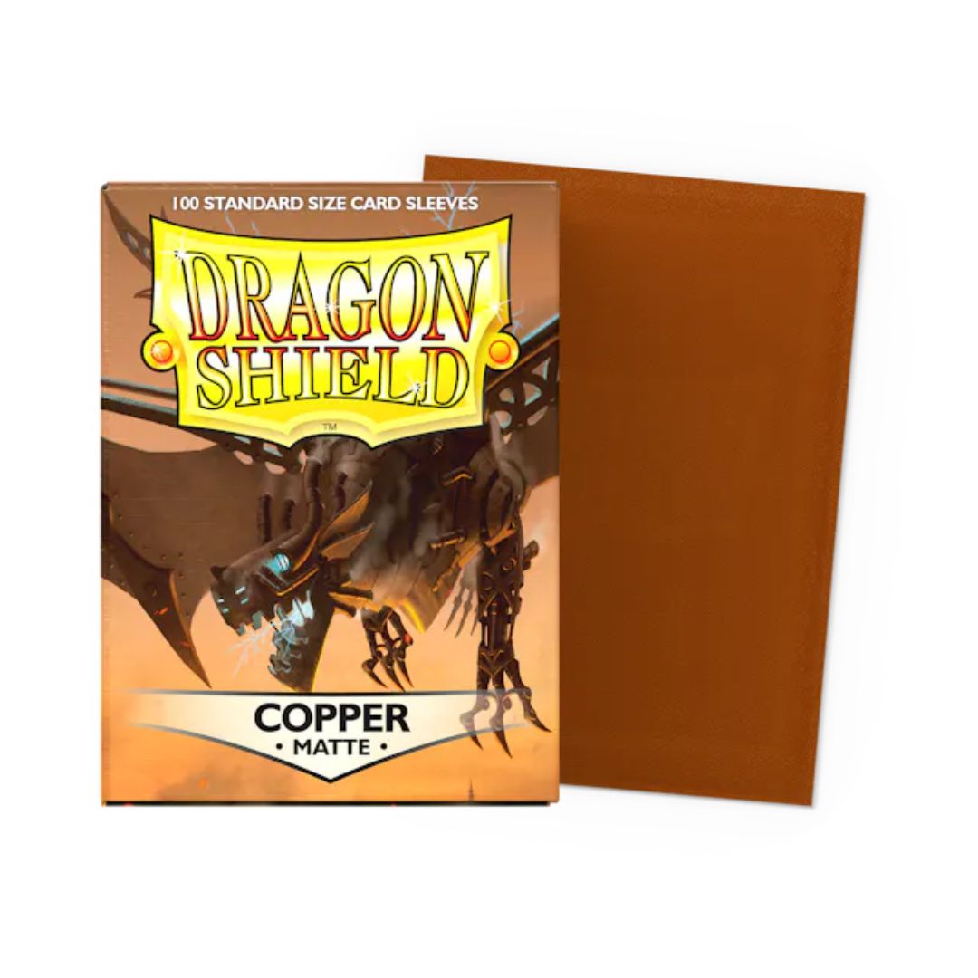 Gaming Supplies - Dragon Shield Matte Sleeves - Copper