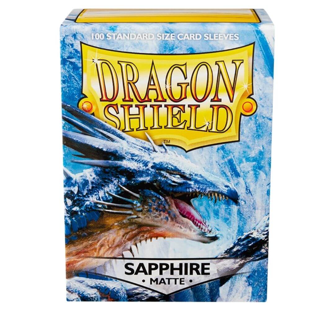 Gaming Supplies - Dragon Shield Matte Sleeves - Sapphire