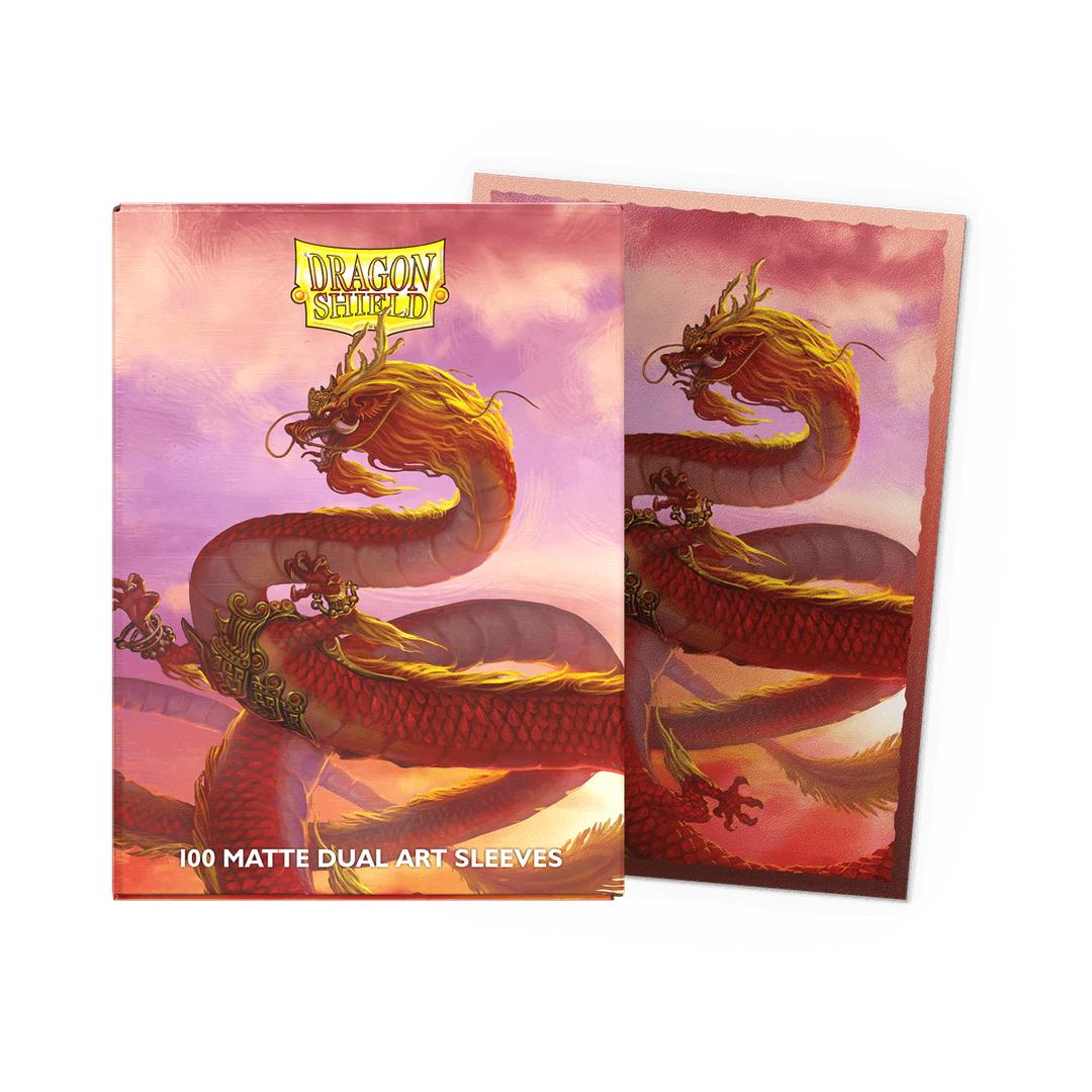 Gaming Supplies - Dragon Shield Matte Dual Art Sleeves - Wood Dragon