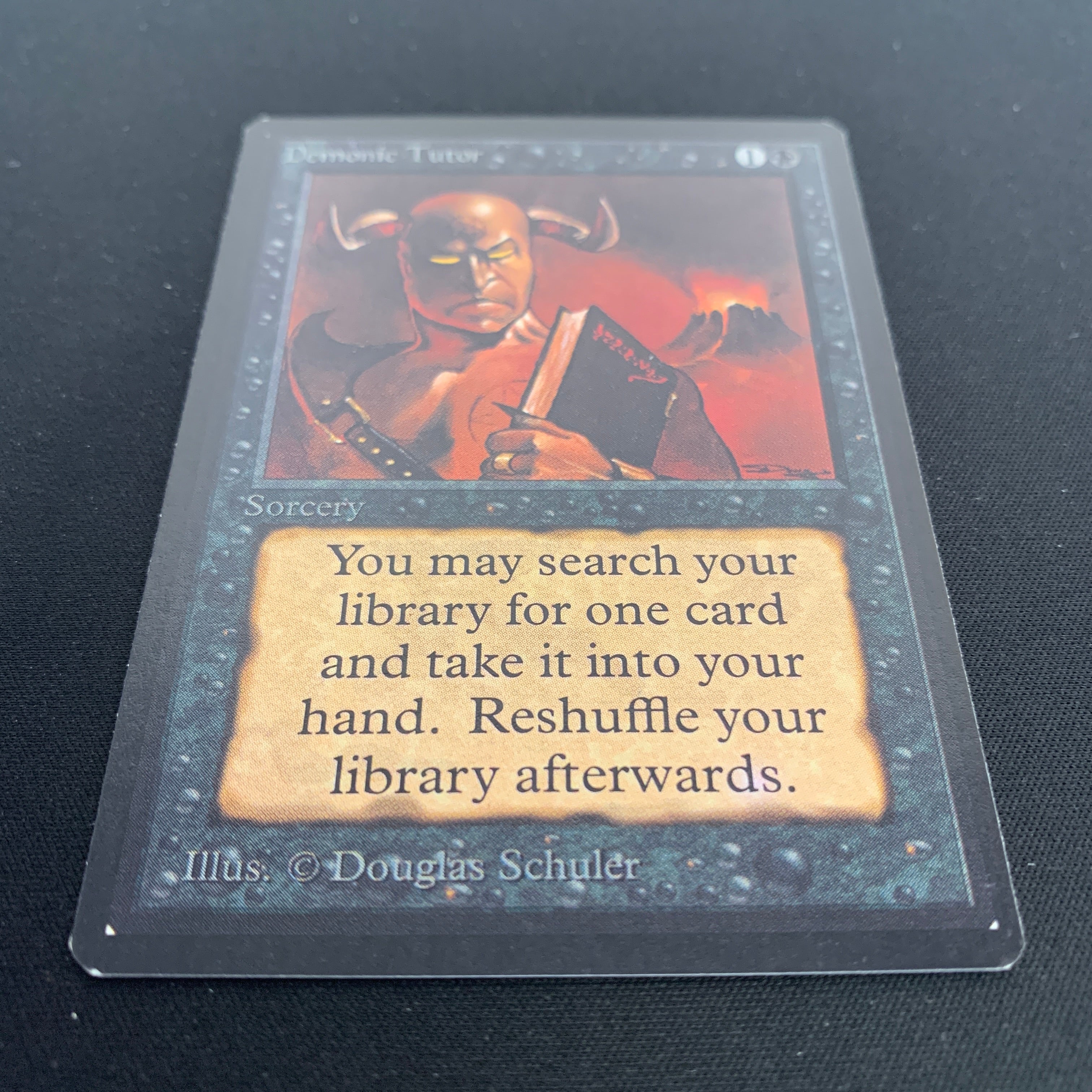 MTG Singles - Demonic Tutor - Beta -