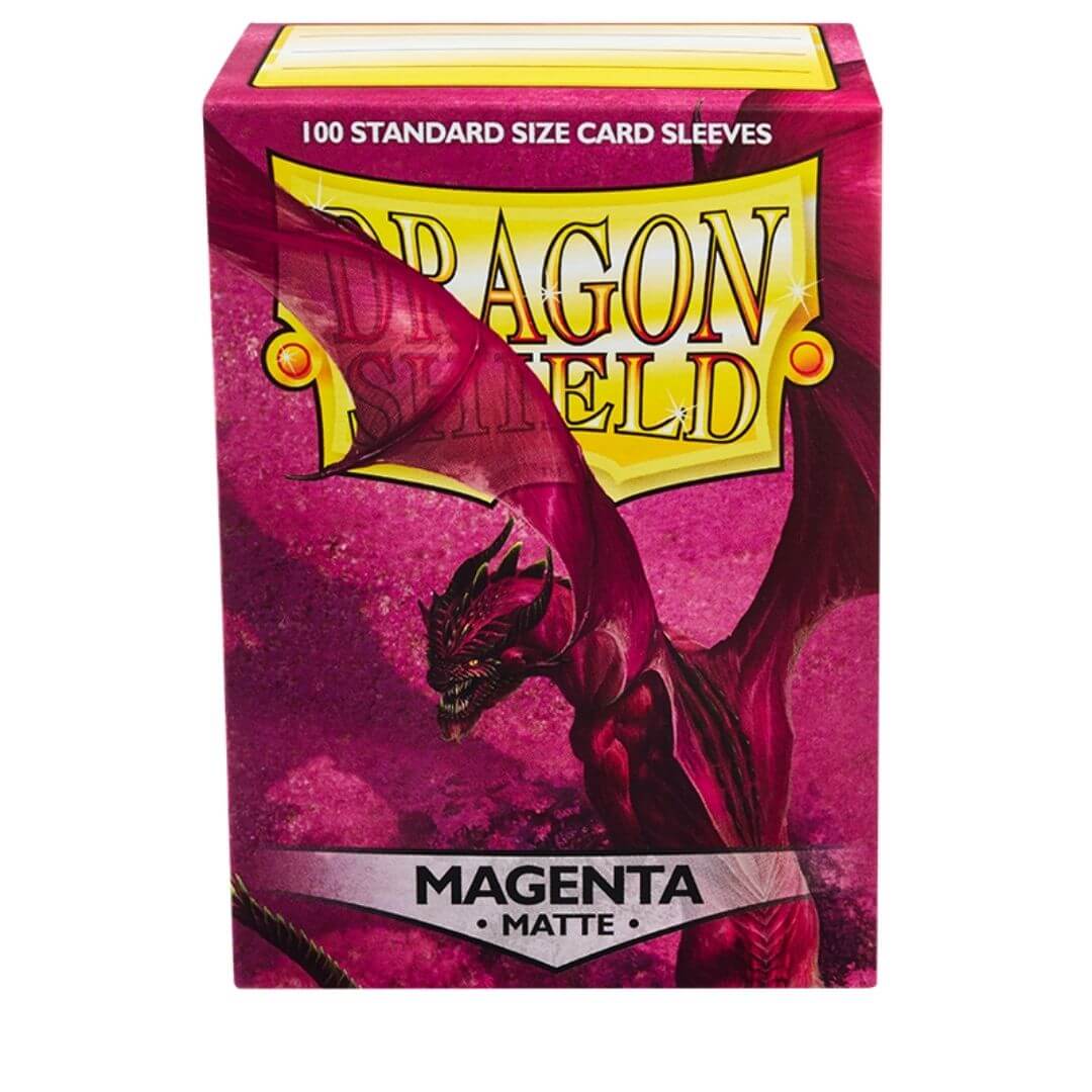 Gaming Supplies - Dragon Shield Matte Sleeves - Magenta