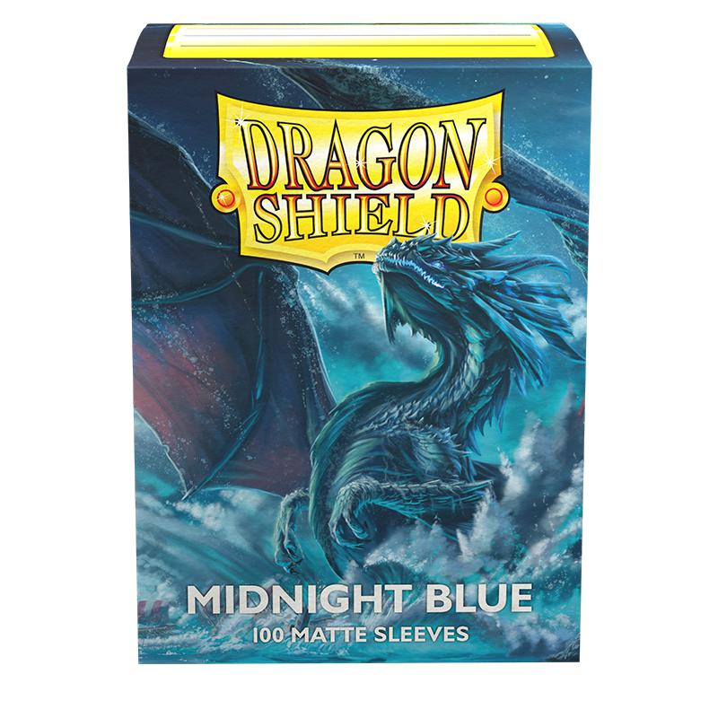 Gaming Supplies - Dragon Shield Matte Sleeves - Midnight Blue