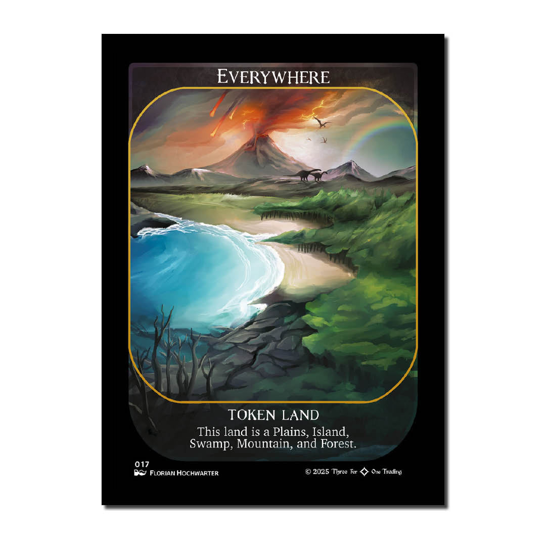 MTG Singles - 341 Token - Various Artworks - Everywhere (Pack of 3 Token Cards)