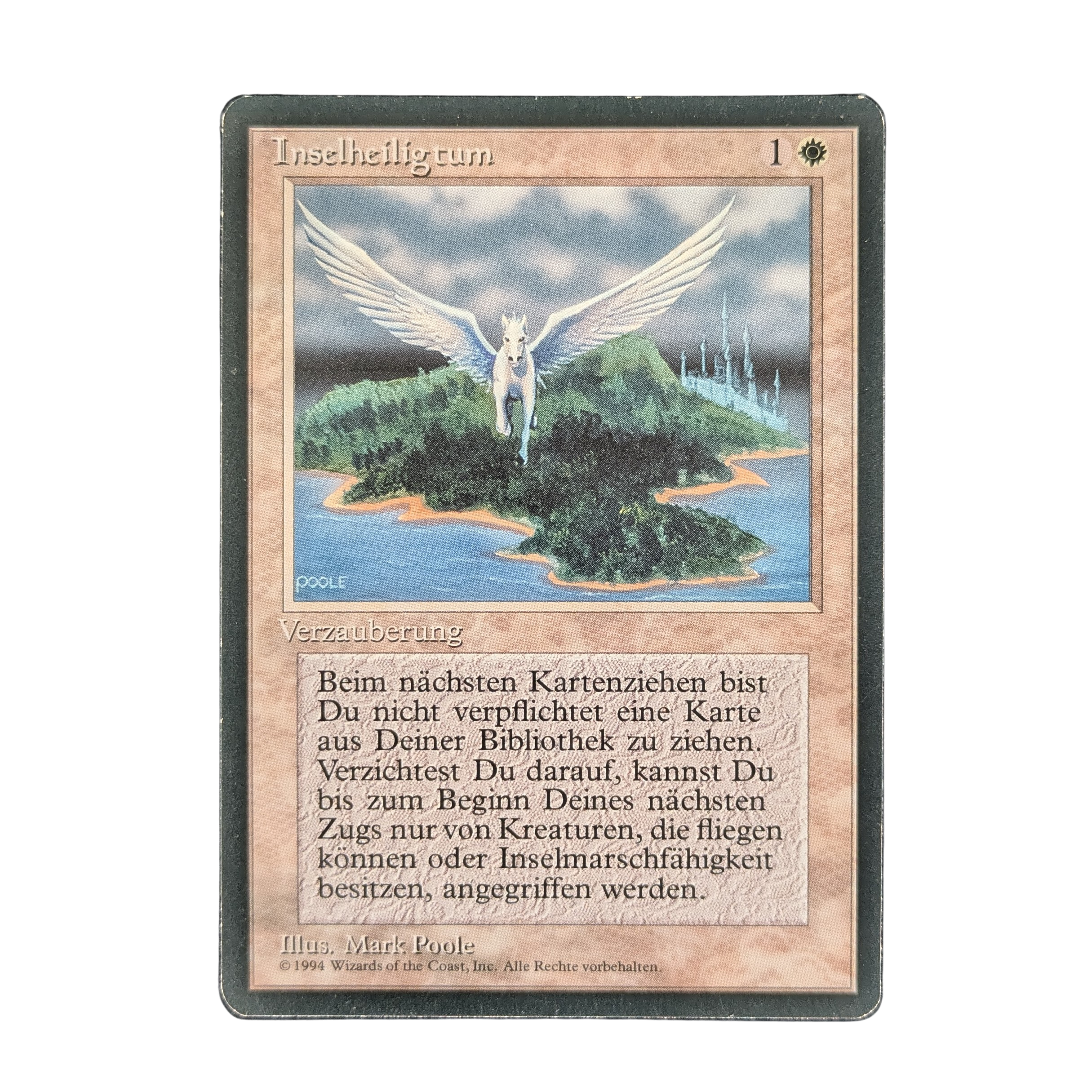 MTG Singles - Island Sanctuary - Foreign Black Bordered - German -