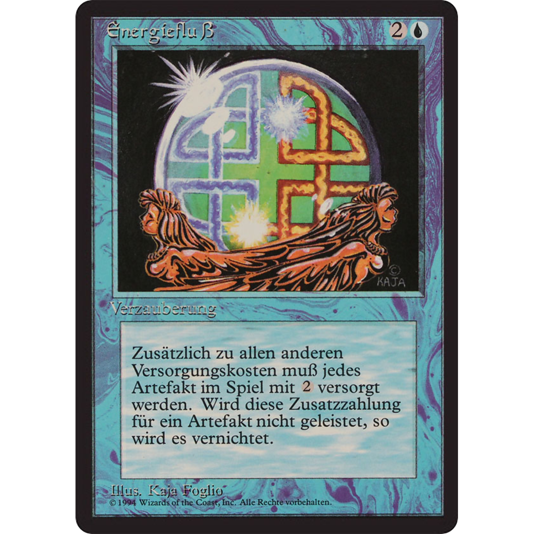 MTG Singles - Energy Flux - Foreign Black Bordered - German - Regular