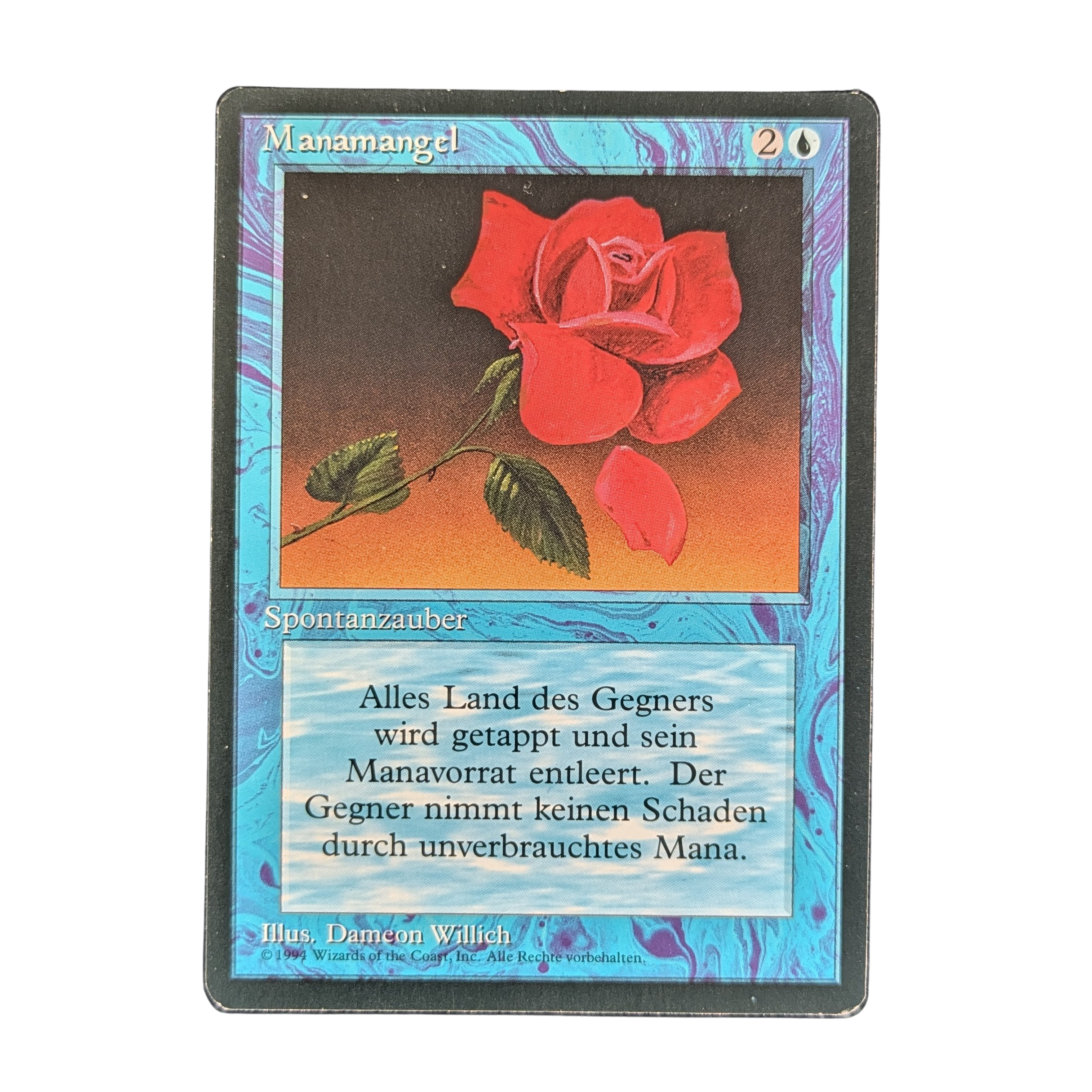 MTG Singles - Mana Short - Foreign Black Bordered - German -