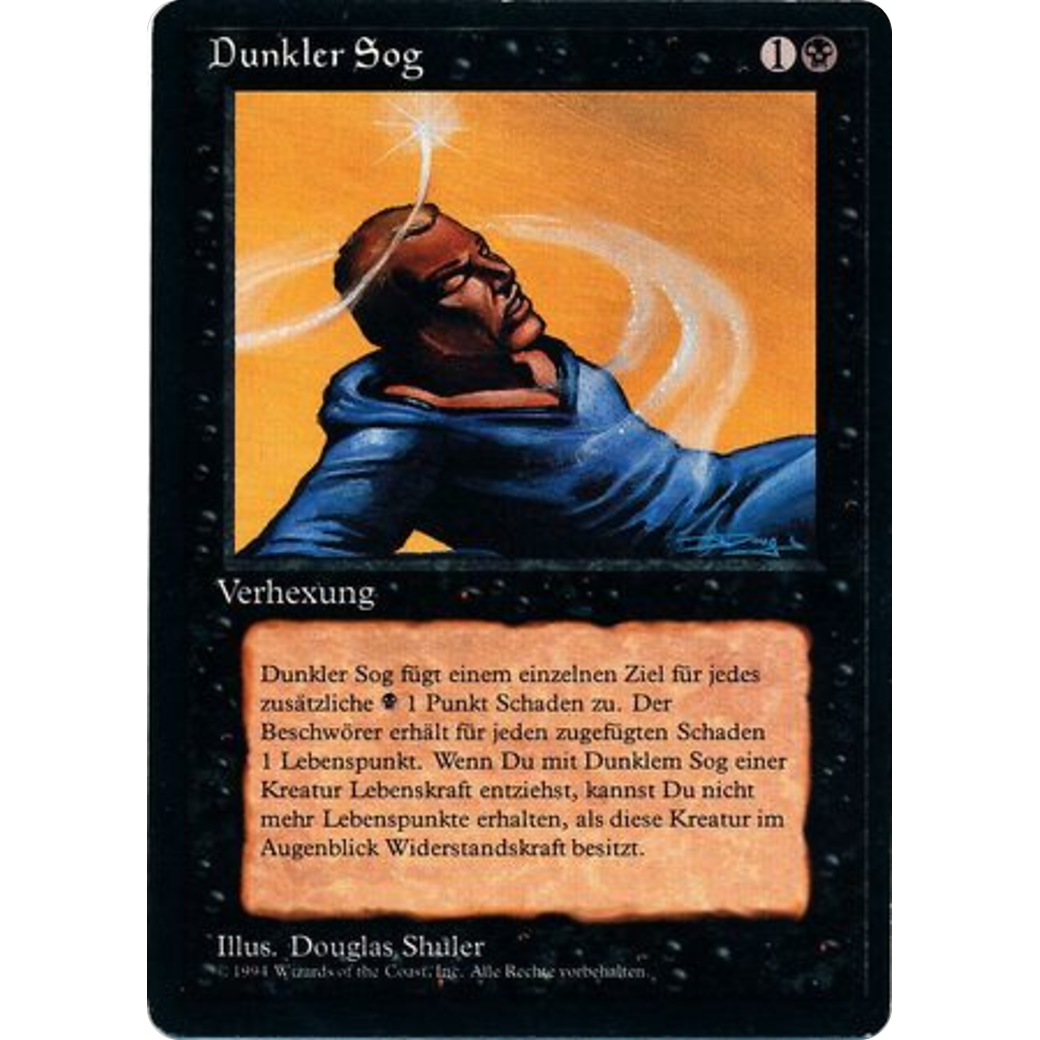 MTG Singles - Drain Life - Foreign Black Bordered - German - Regular
